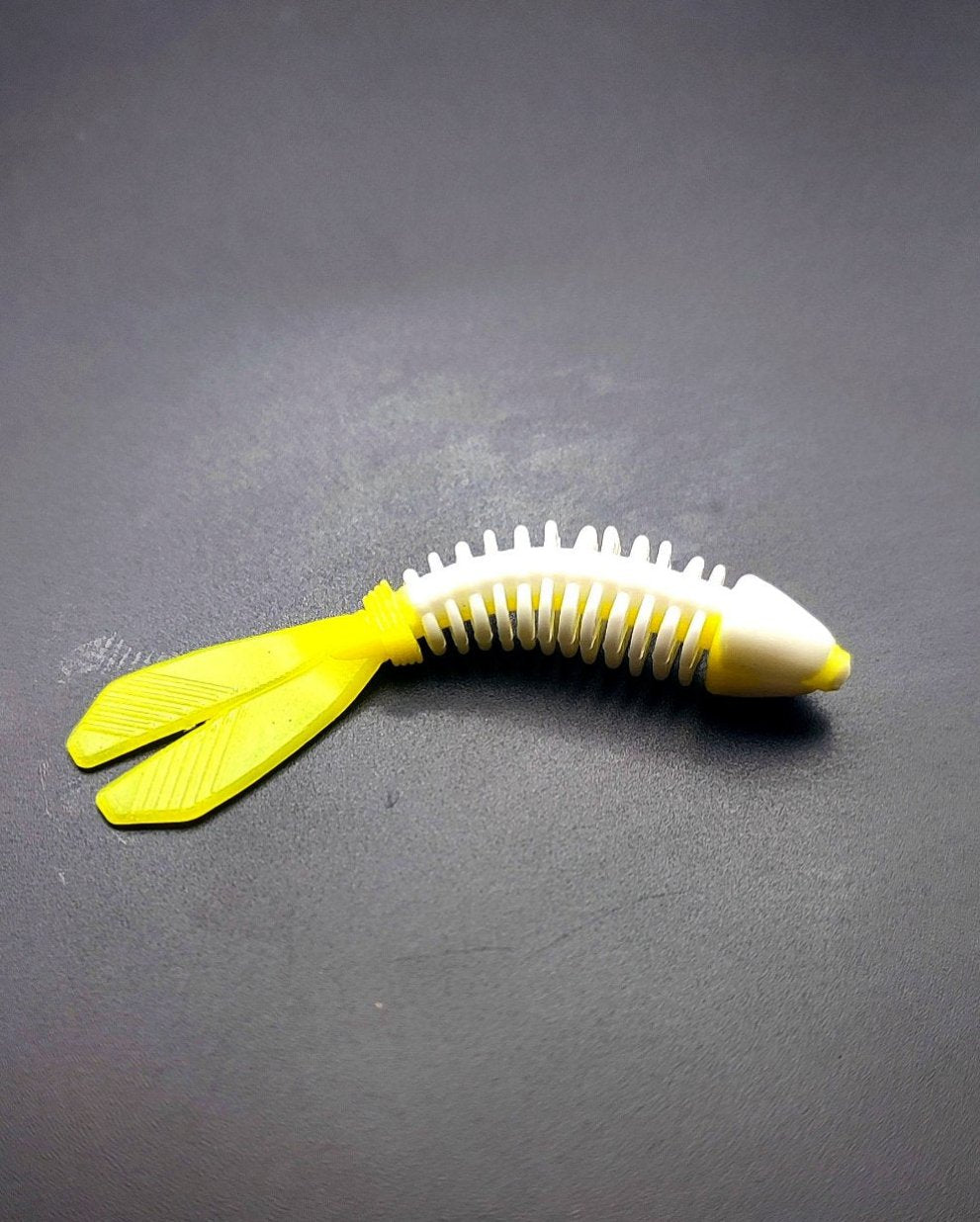 Trout Rocket (Bianco/Giallo) Fluo 5,5cm