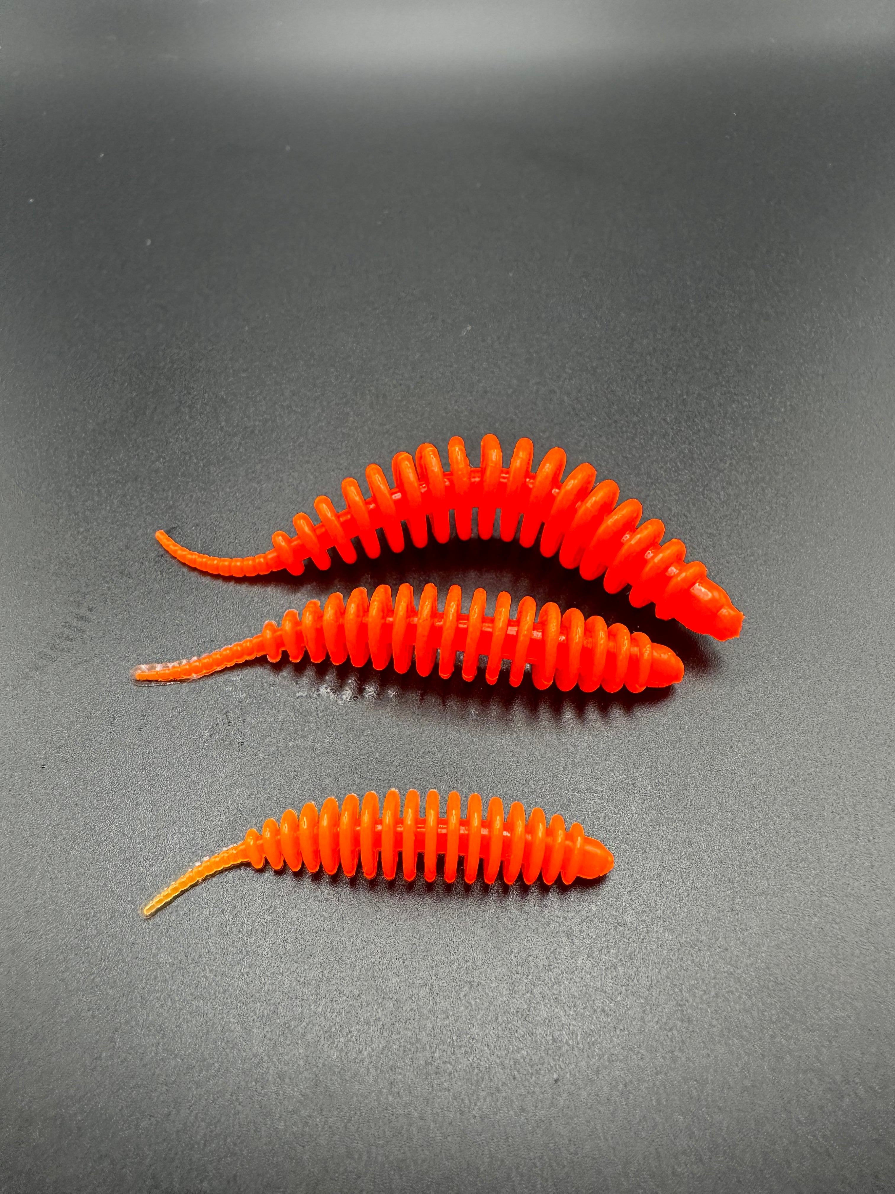 TroutWorm1 (Arancio fluo)