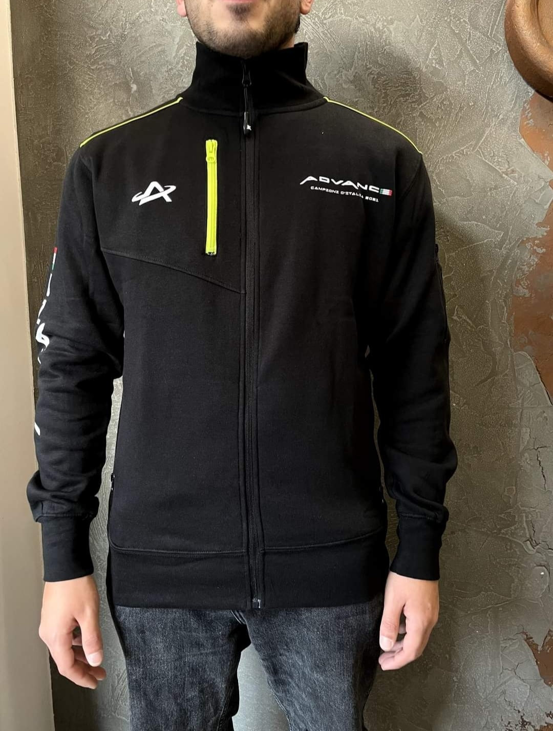 Felpa Advance con zip