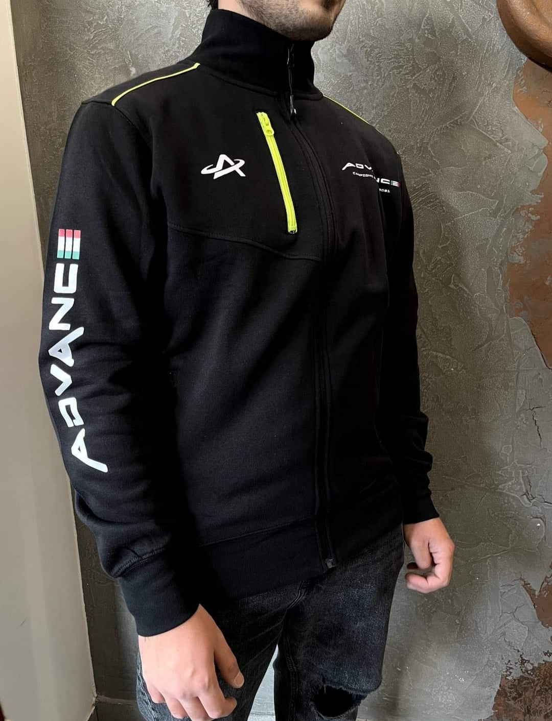 Felpa Advance con zip