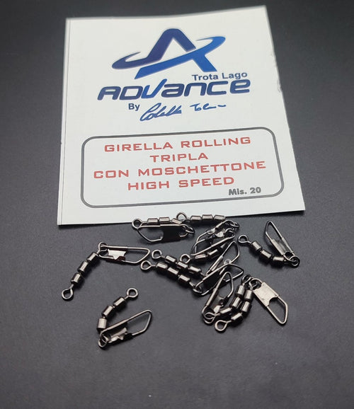 Advance Girella Rolling Tripla (con Moschettone)