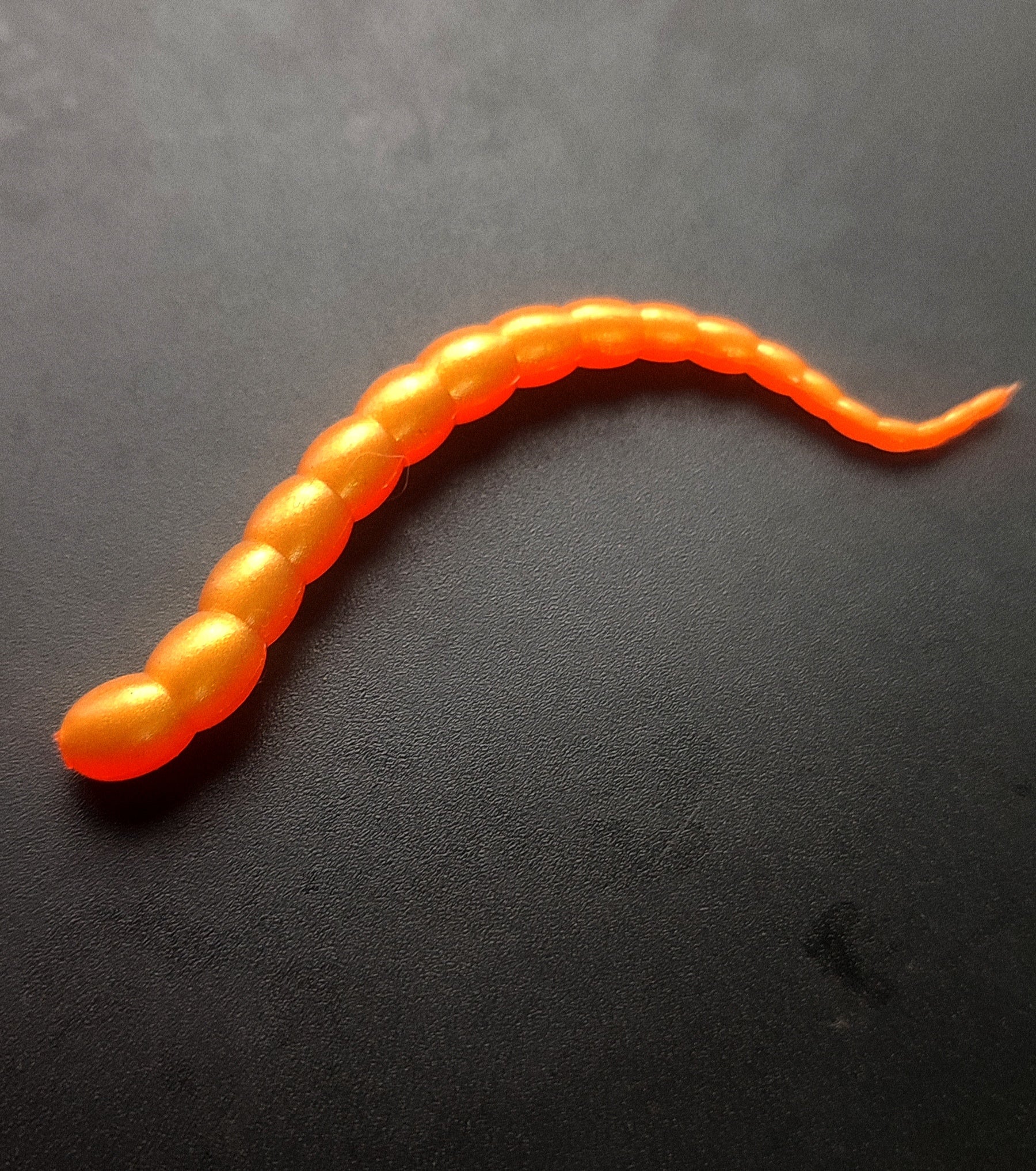 Cobra Bicolor (Arancio fluo/Oro) 7,5cm.