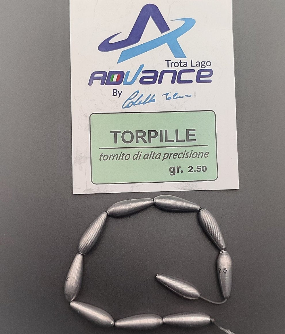 Torpille calibrate con guaina Advance