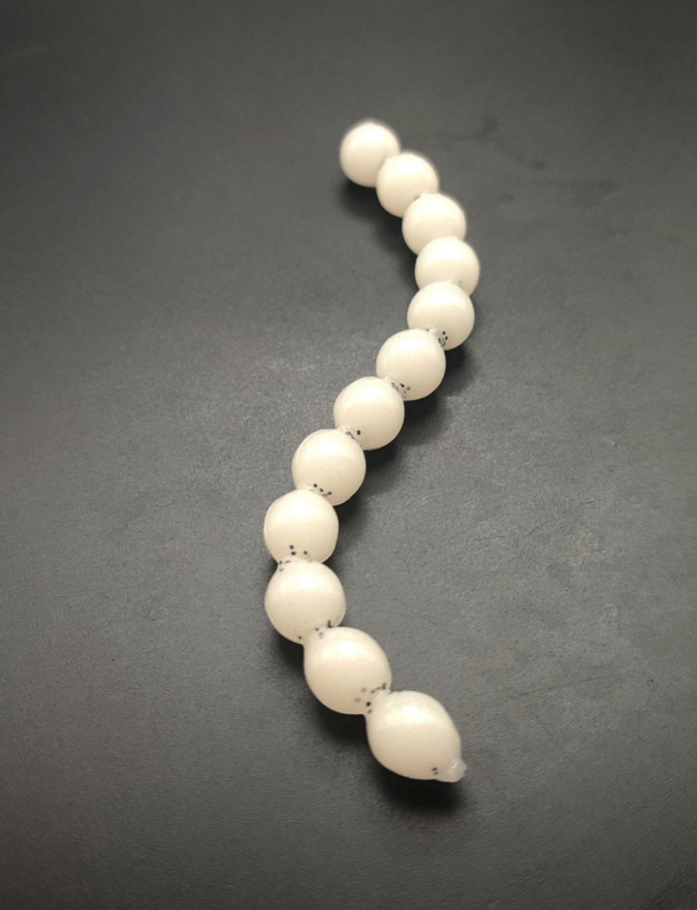 Uova Trout Bubbles Bicolor (Bianco/Glitter) Floating