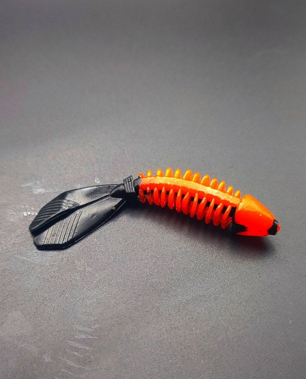 Trout Rocket (Arancio/Nero) Fluo 5,5cm