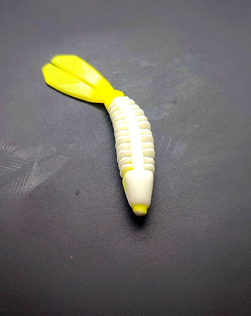 Trout Rocket (Bianco/Giallo) Fluo 5,5cm