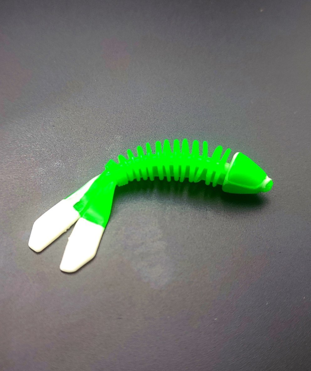 Trout Rocket (Verde/Bianco) Fluo 5,5cm