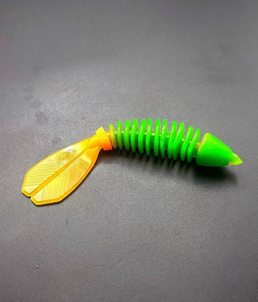 Trout Rocket (Verde/Oro) Fluo 5,5cm
