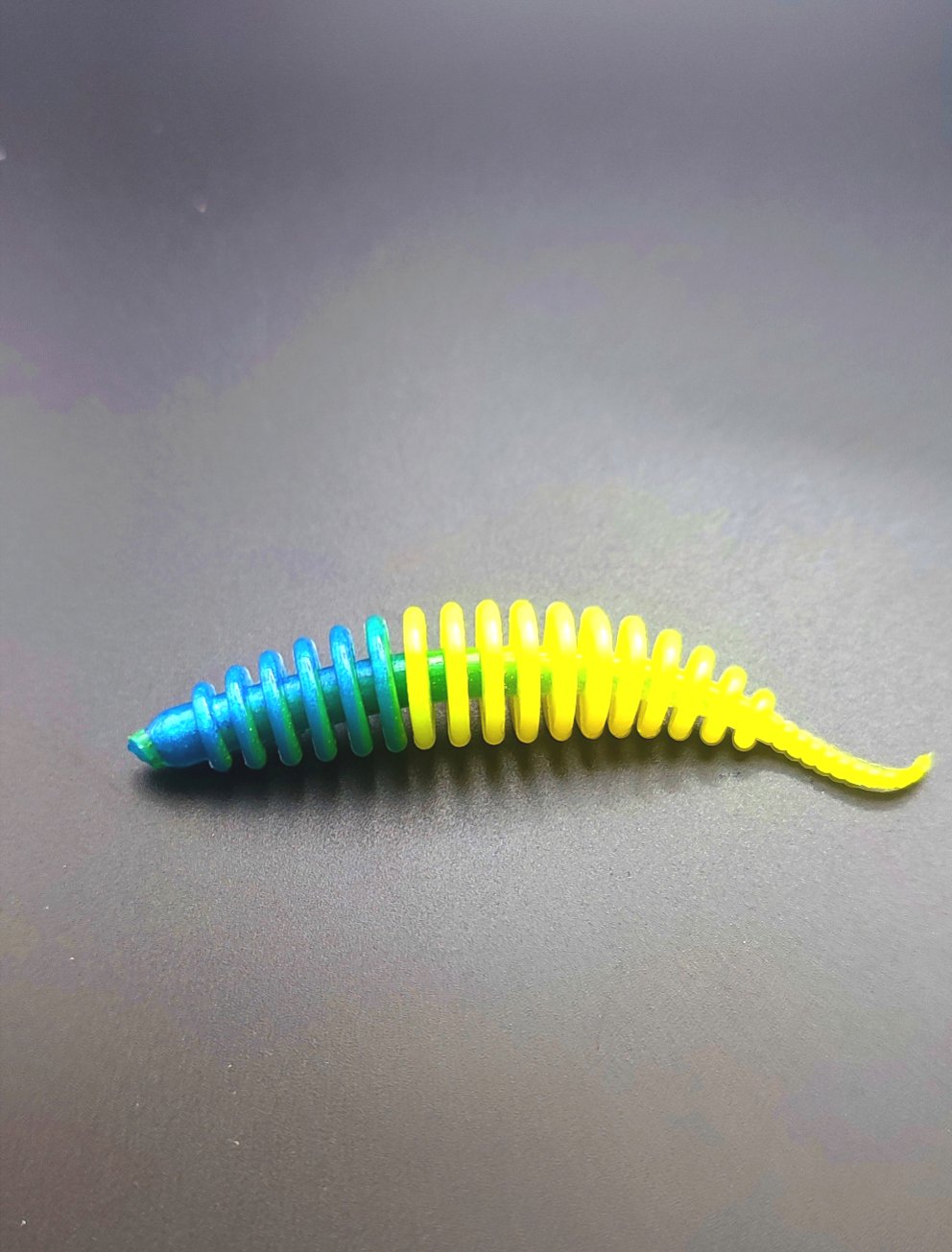 Troutworm2 (EletricBlu/Giallo Fluo)UV