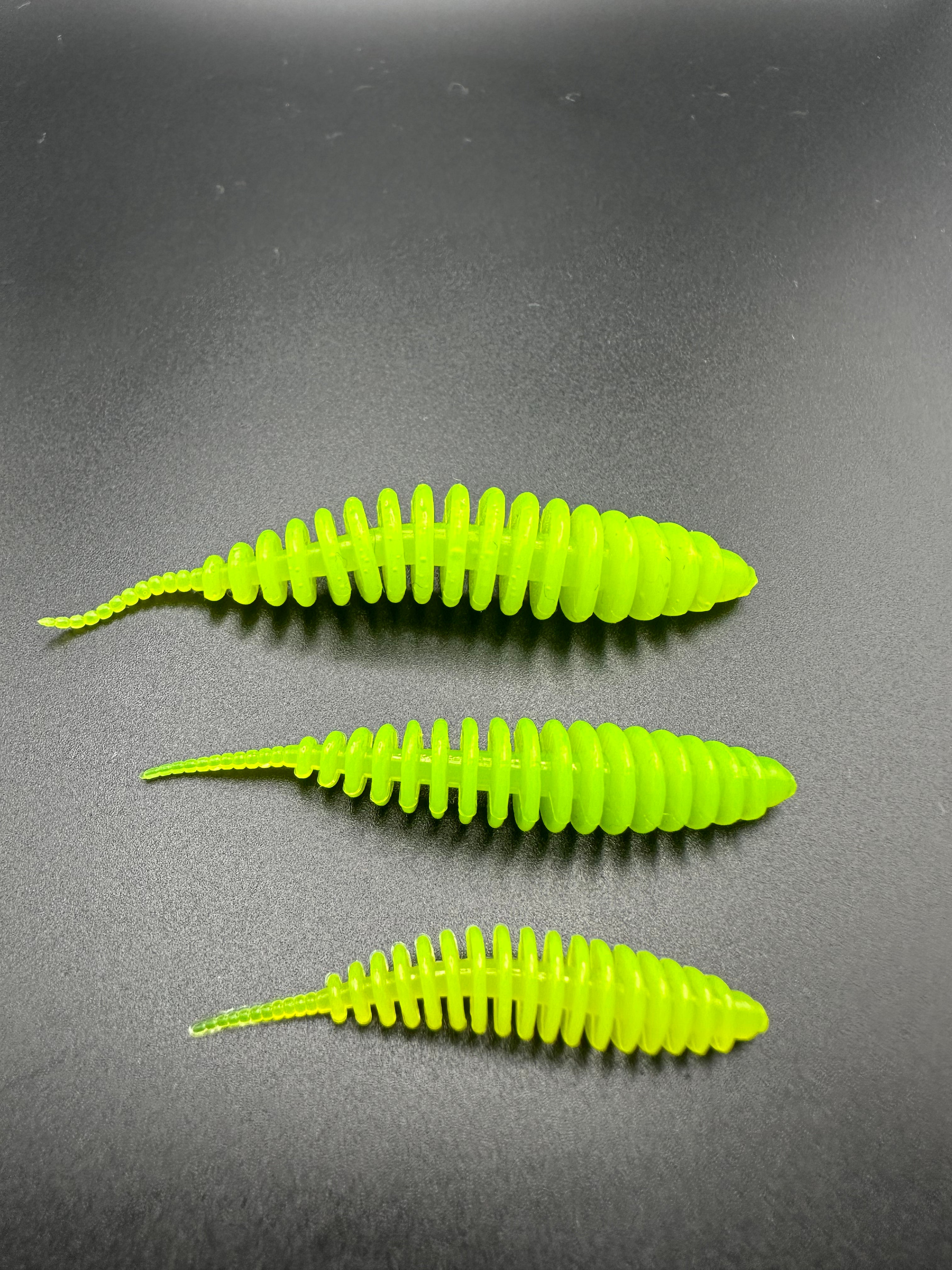 TroutWorm1 (Verde light Fluo)