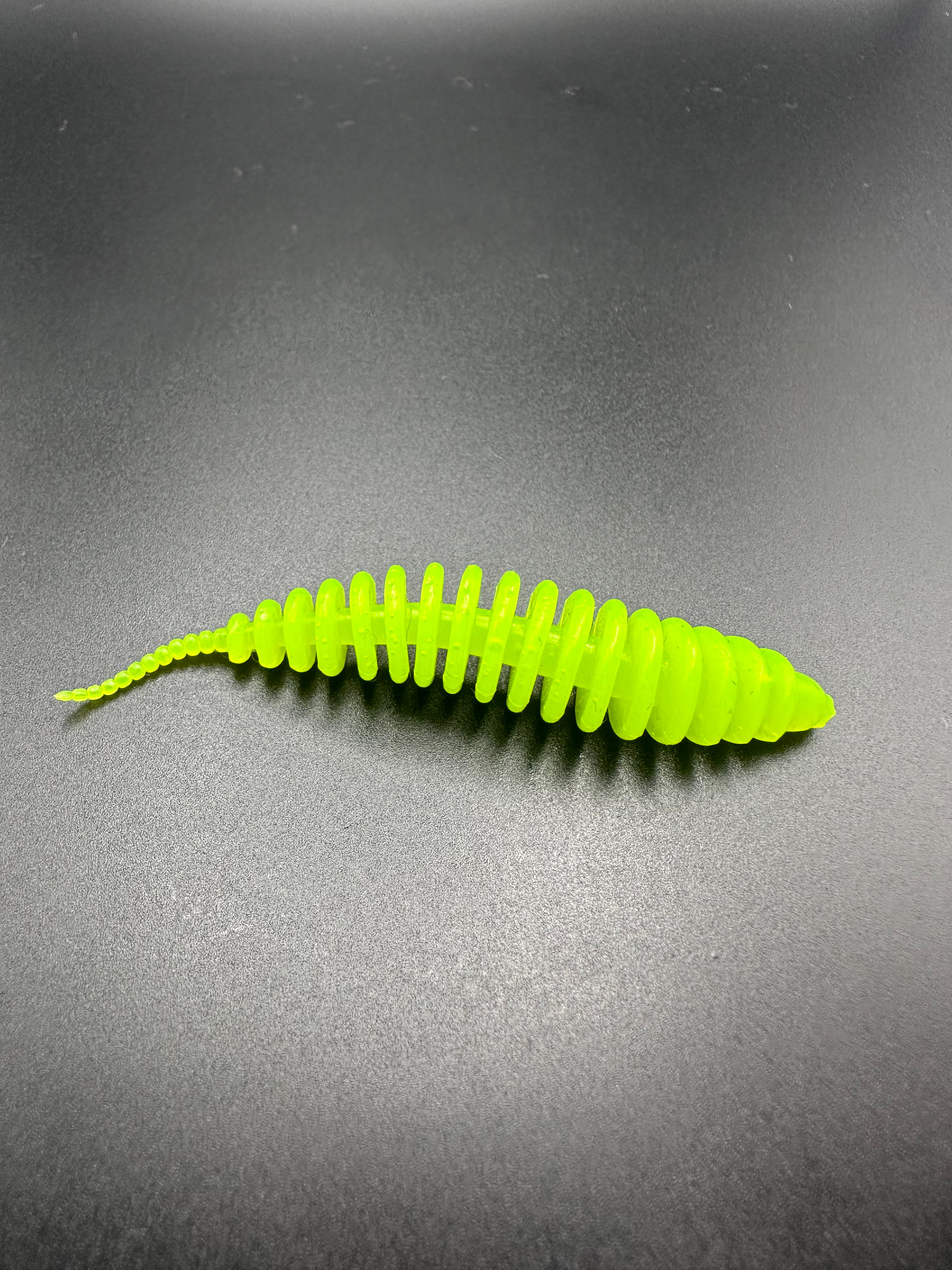 TroutWorm1 (Verde light Fluo)