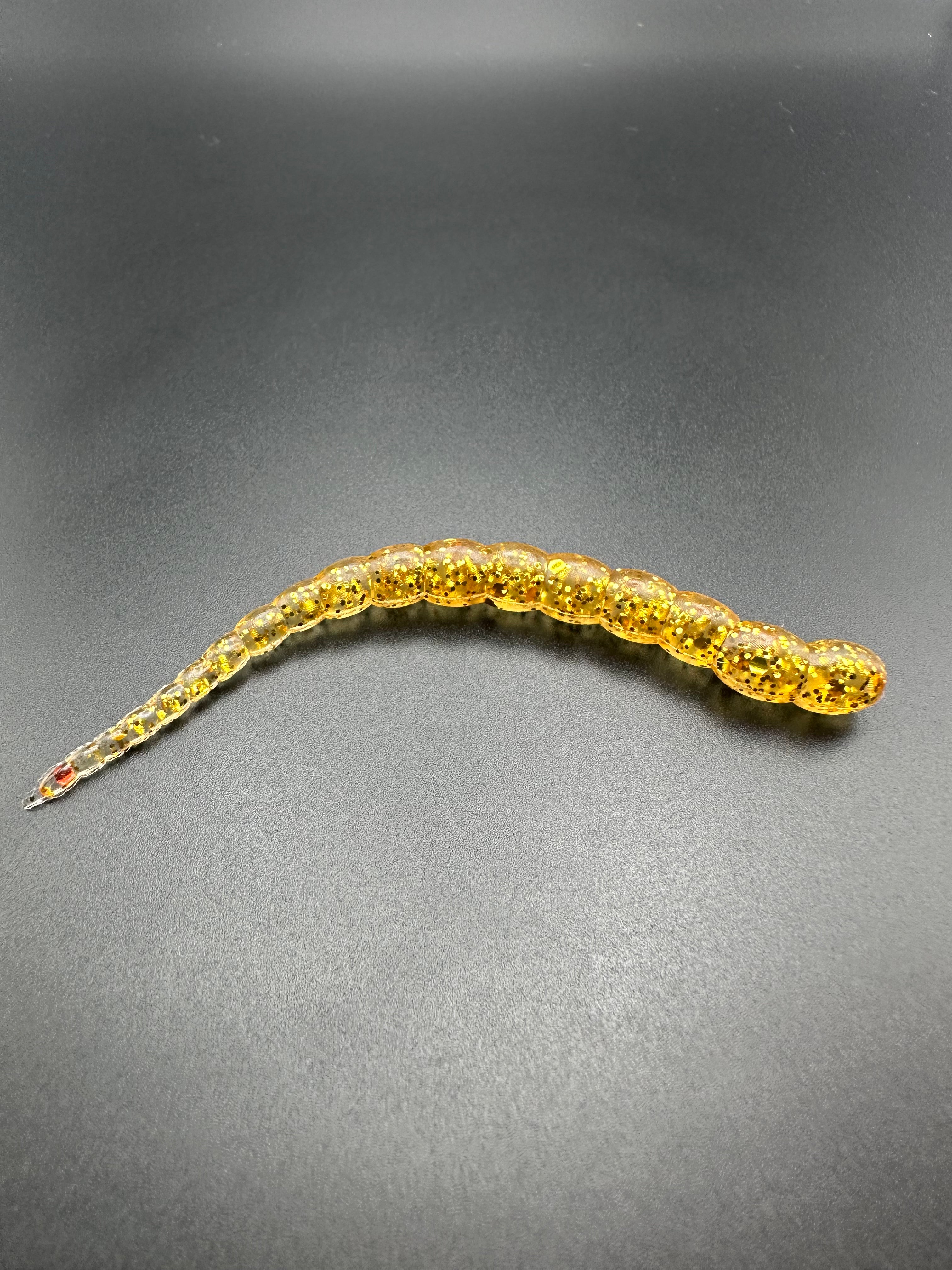Cobra Bicolor (Trasparente/Gost)Glitter Oro 7,5cm