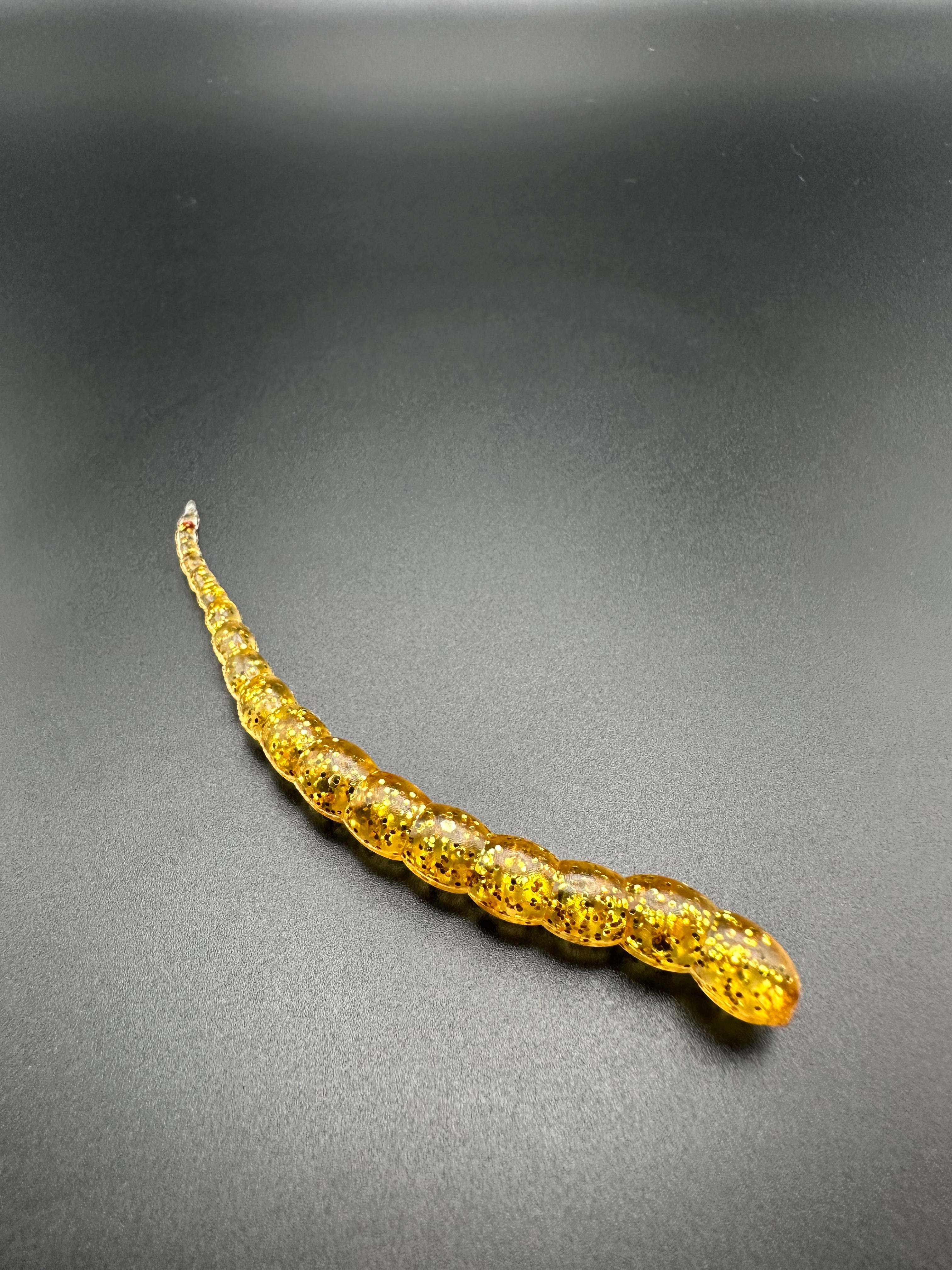 Cobra Bicolor (Trasparente/Gost)Glitter Oro 7,5cm