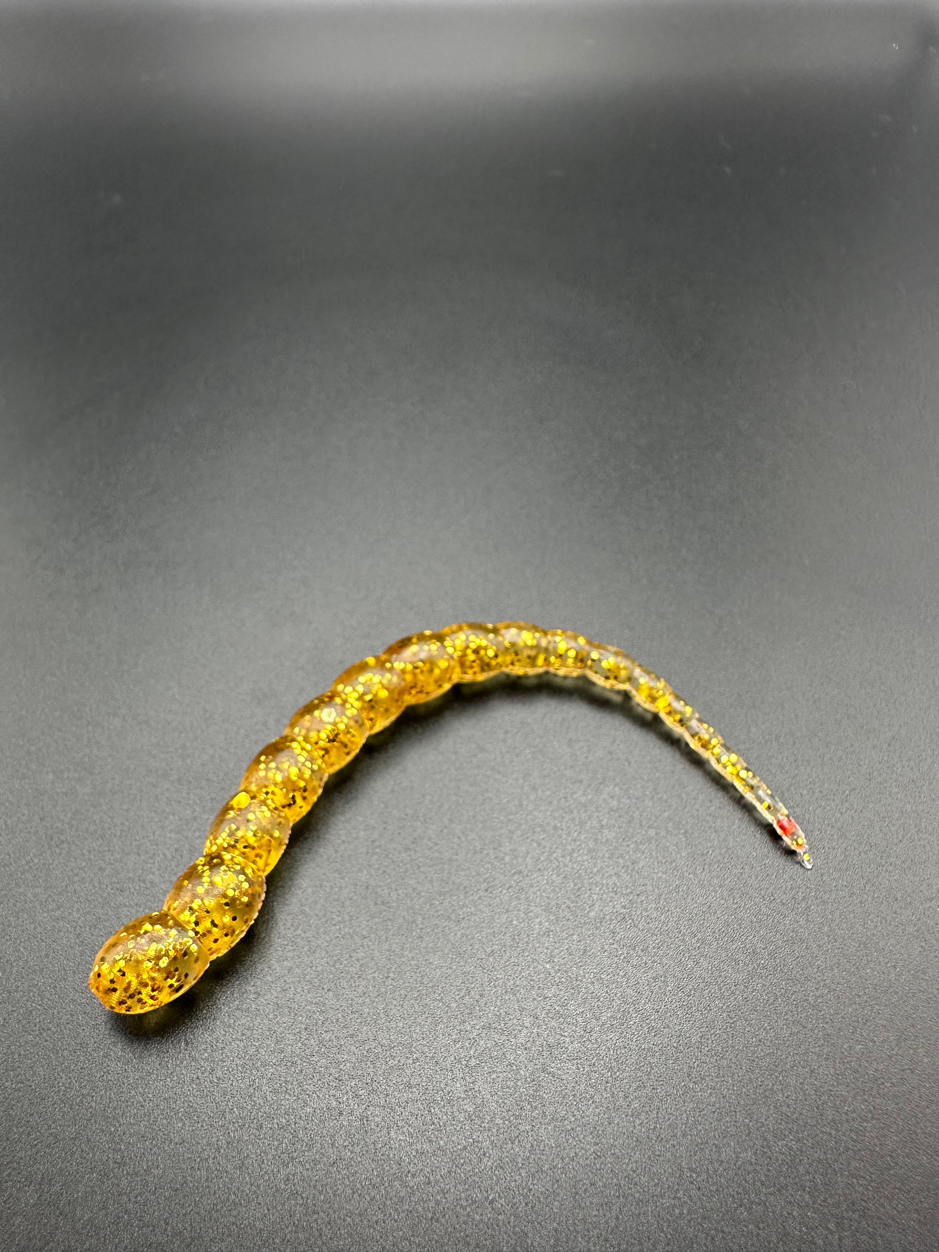 Cobra Bicolor (Trasparente/Gost)Glitter Oro 7,5cm
