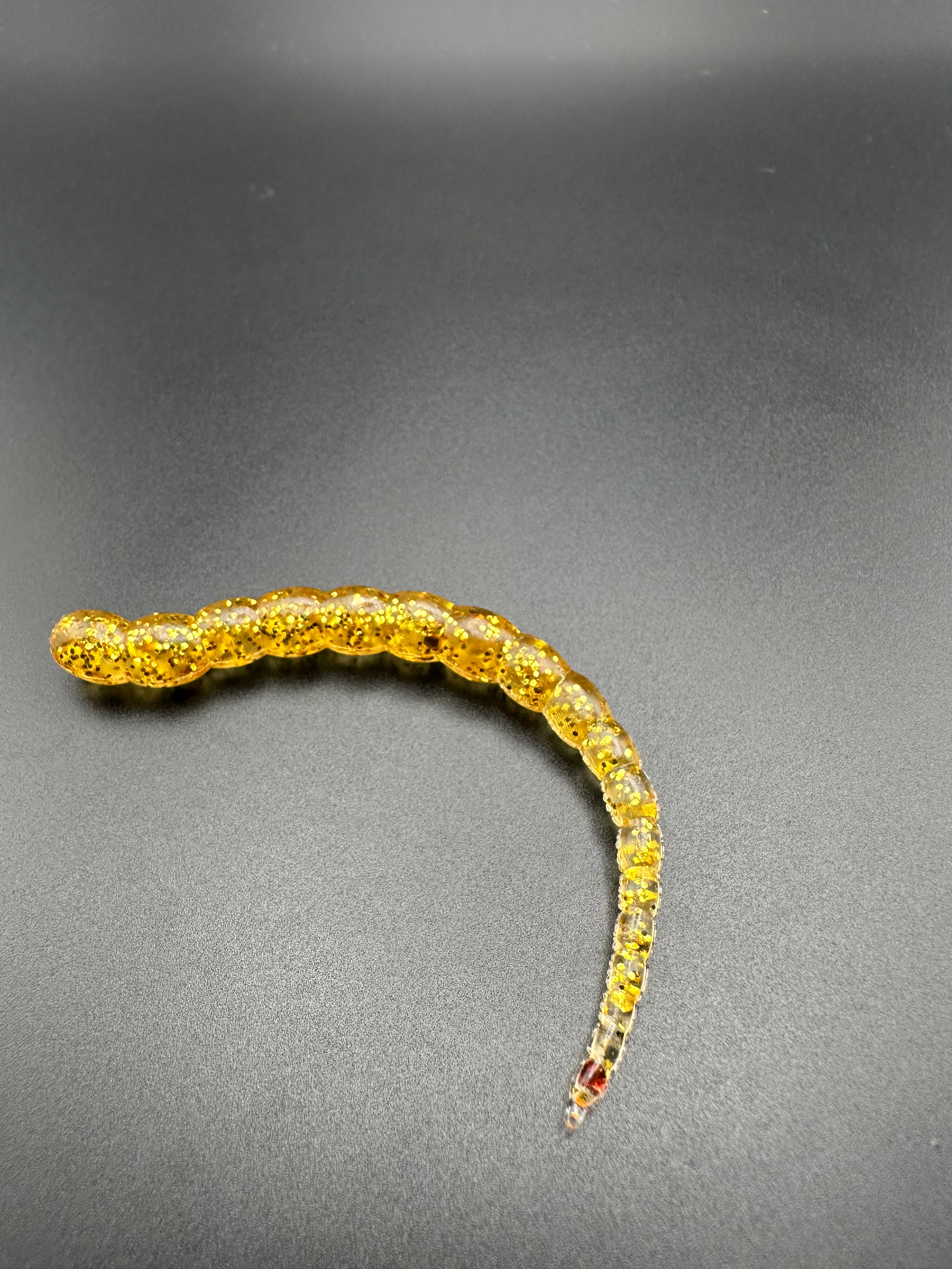 Cobra Bicolor (Trasparente/Gost)Glitter Oro 7,5cm