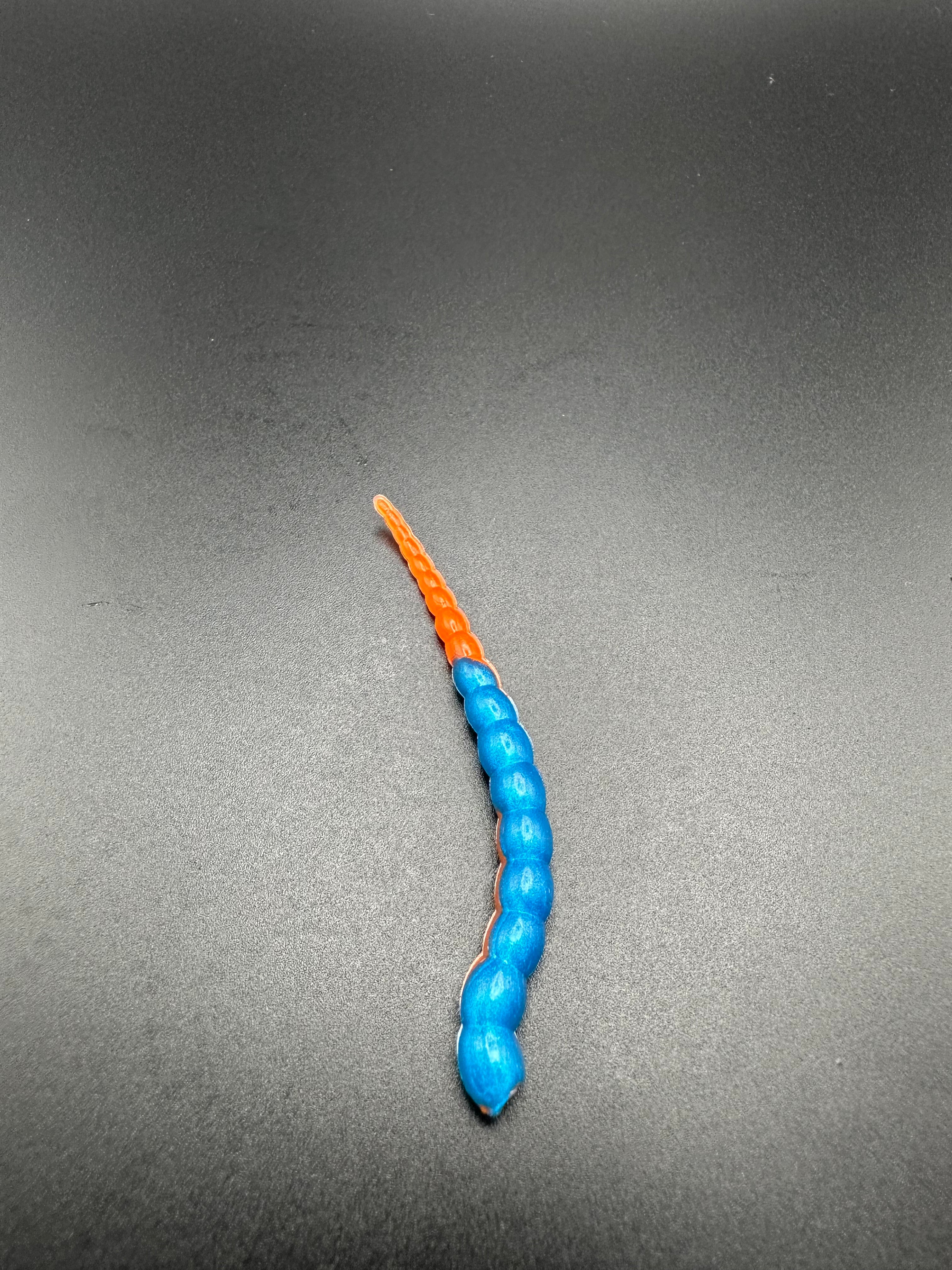 Cobra Bicolor (Azzurro Tempest/Arancio) Fluo col.15