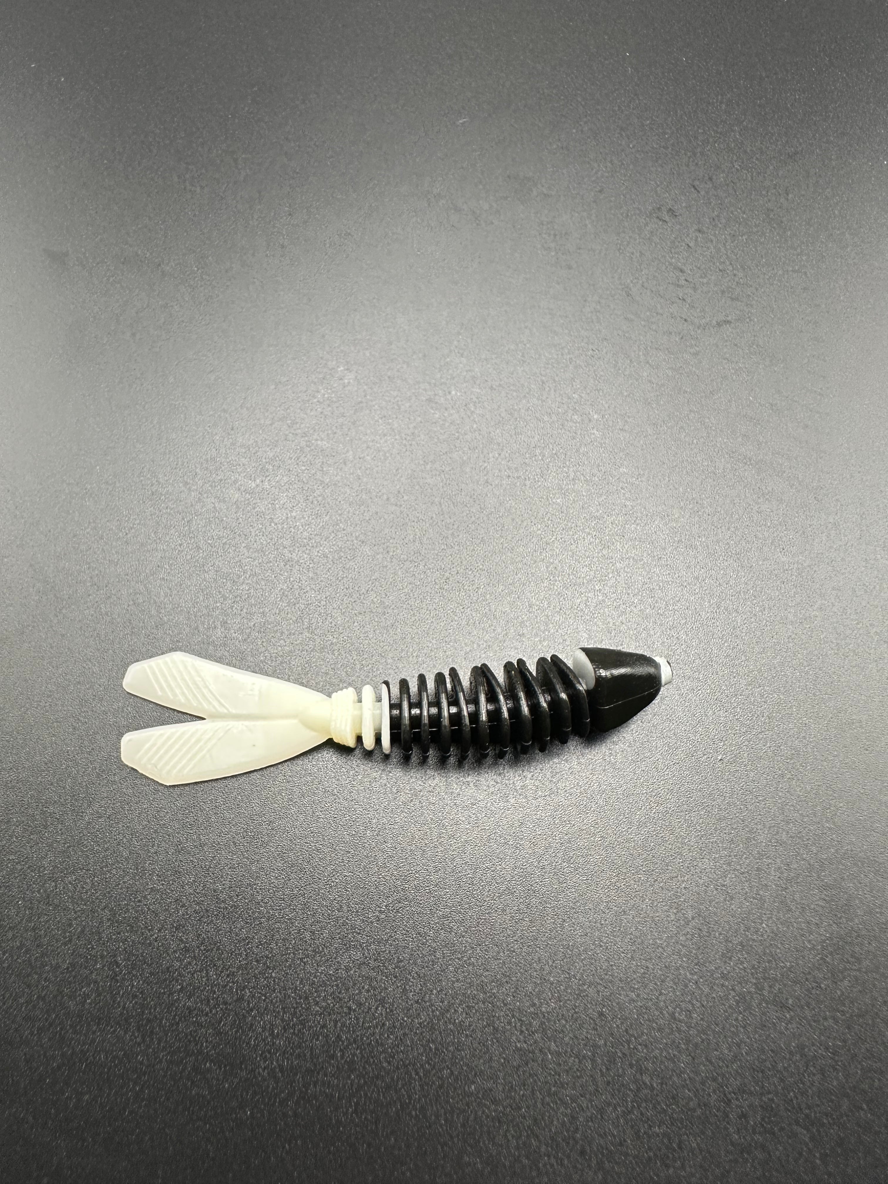 Trout Rocket (Bianco/Nero) 5,5cm