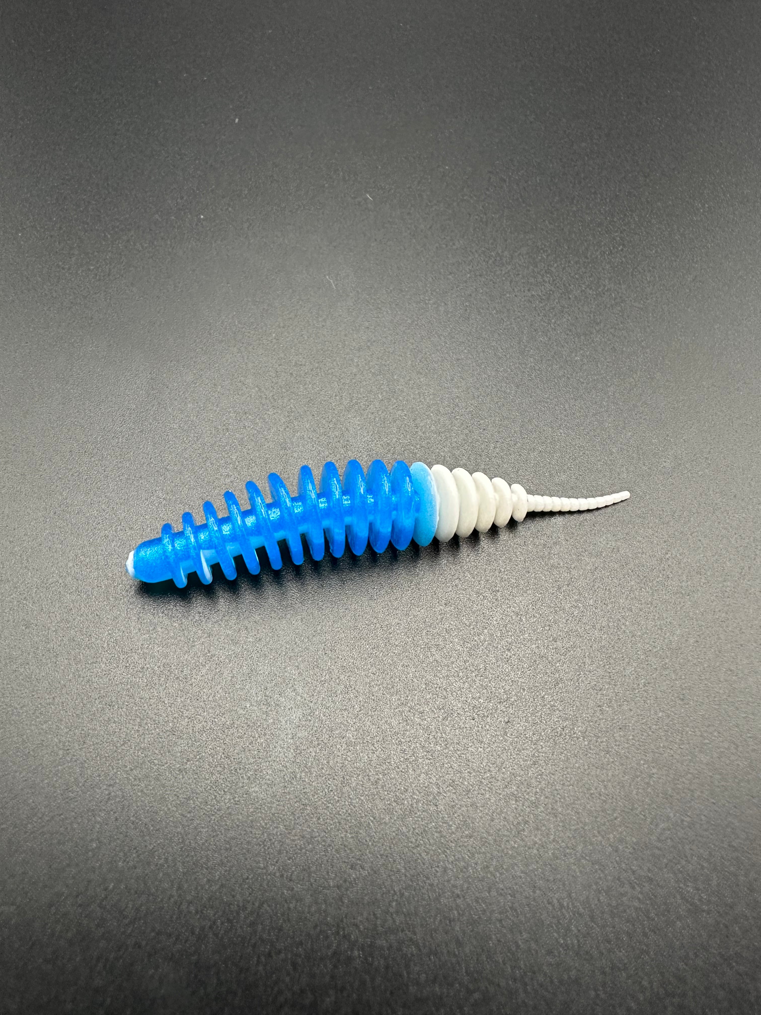 Troutworm2 (Azzurro/bianco) col.13