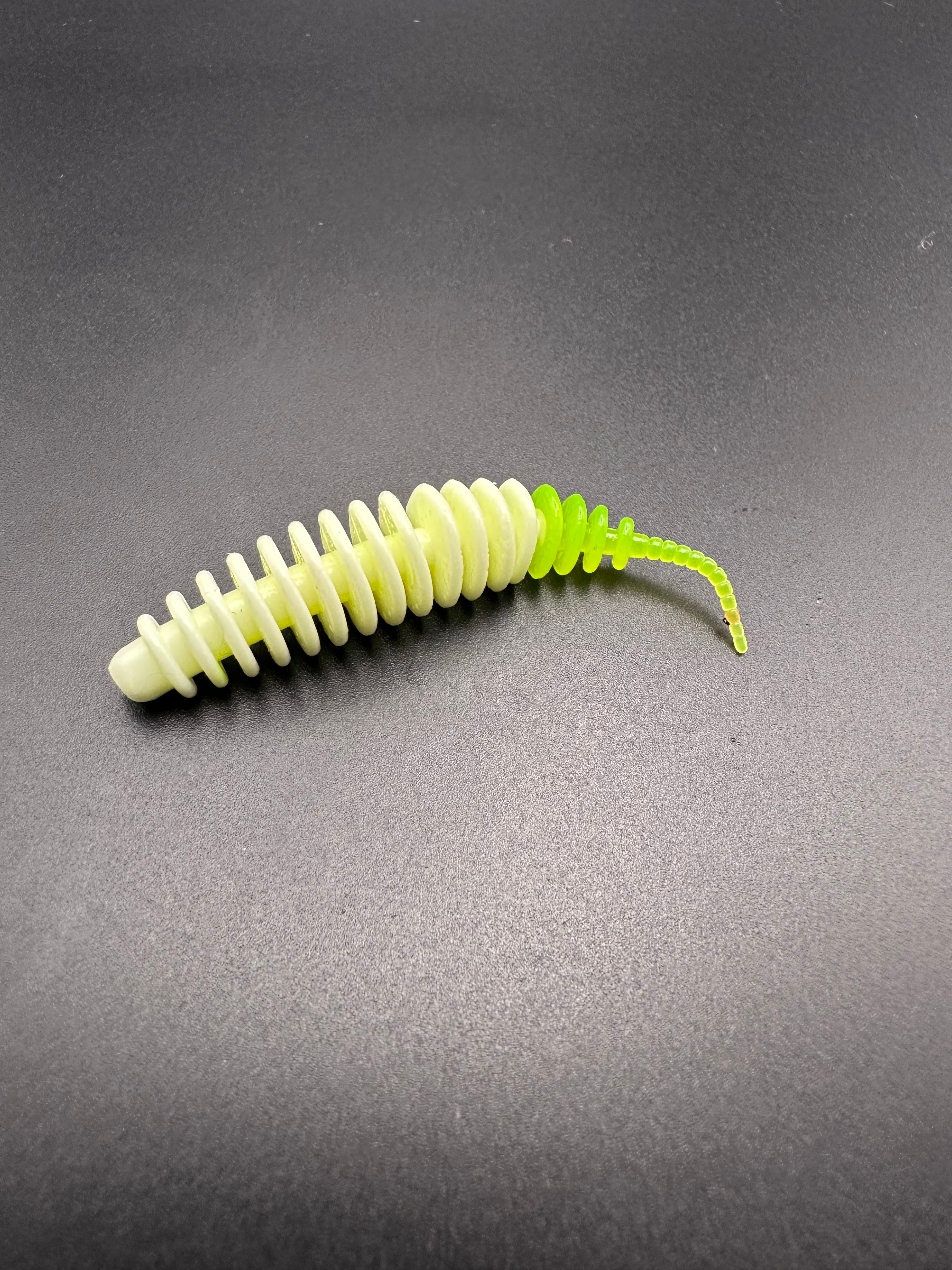 Troutworm2 (Bianco/Verde light) col.2