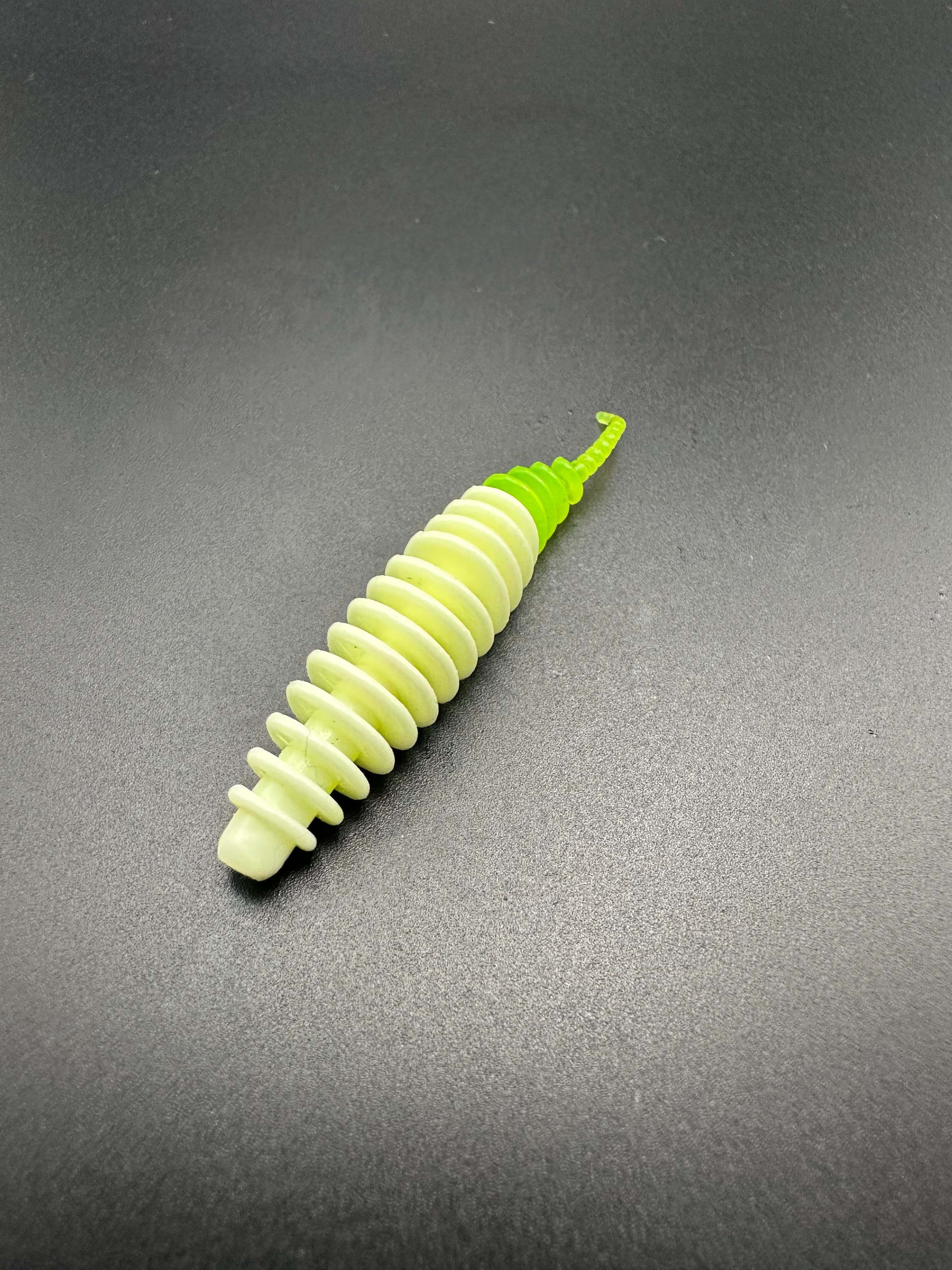 Troutworm2 (Bianco/Verde light) col.2