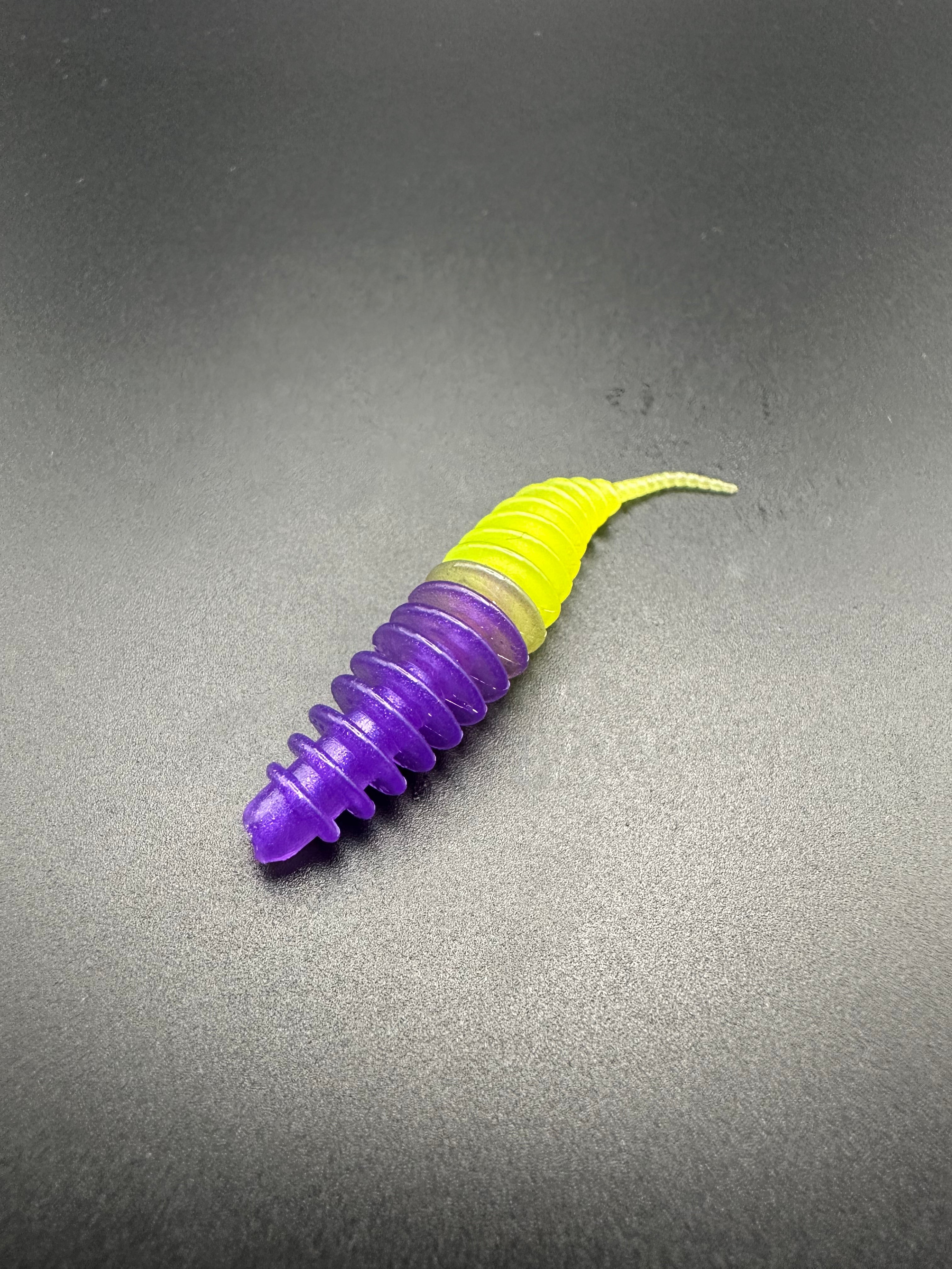 Troutworm2 (Viola/Giallo)fluo col.20