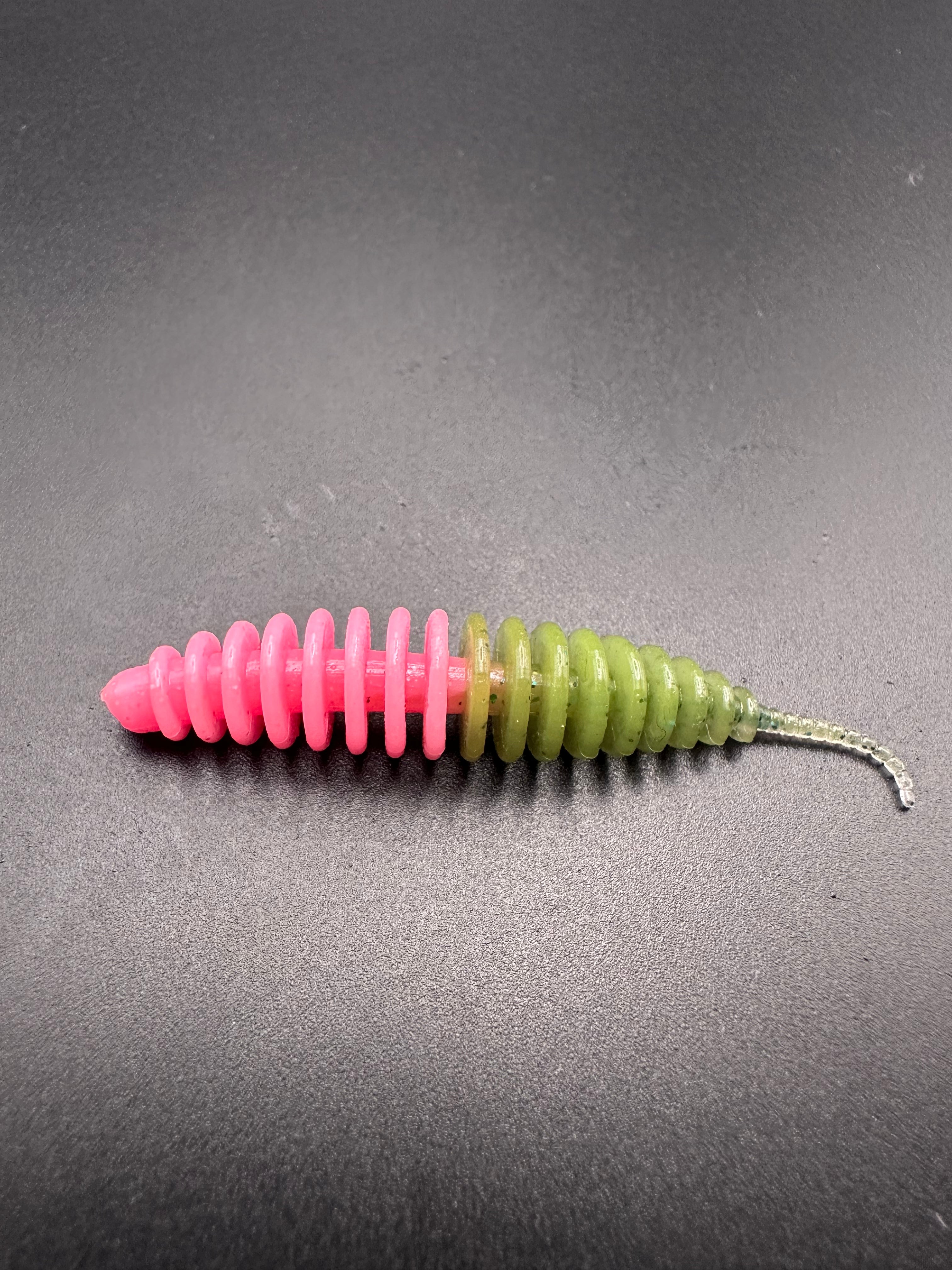 Troutworm2 (RosaFluo/Verde) col.5
