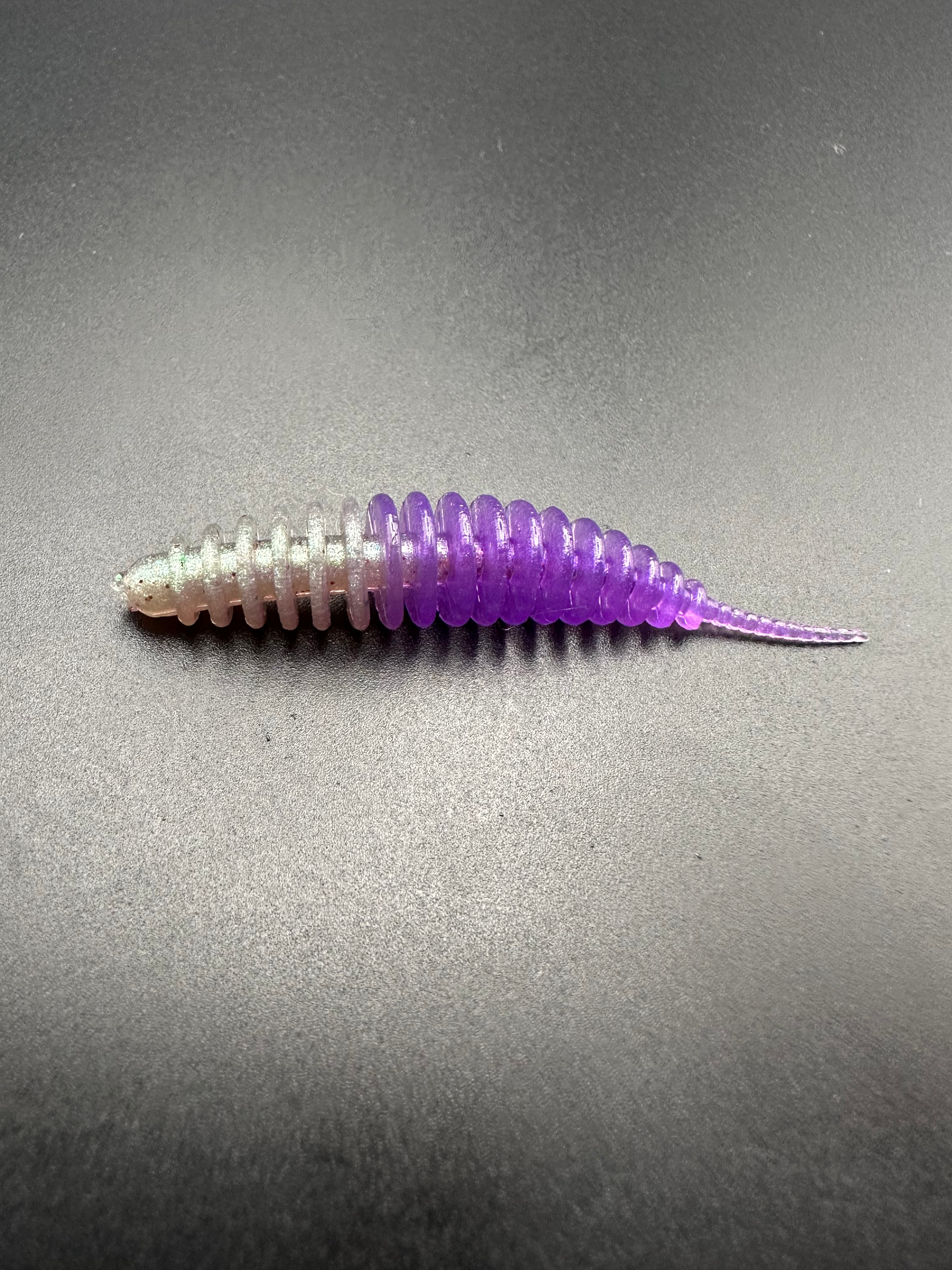 Troutworm2 (Grigio/Viola)Fluo col.17