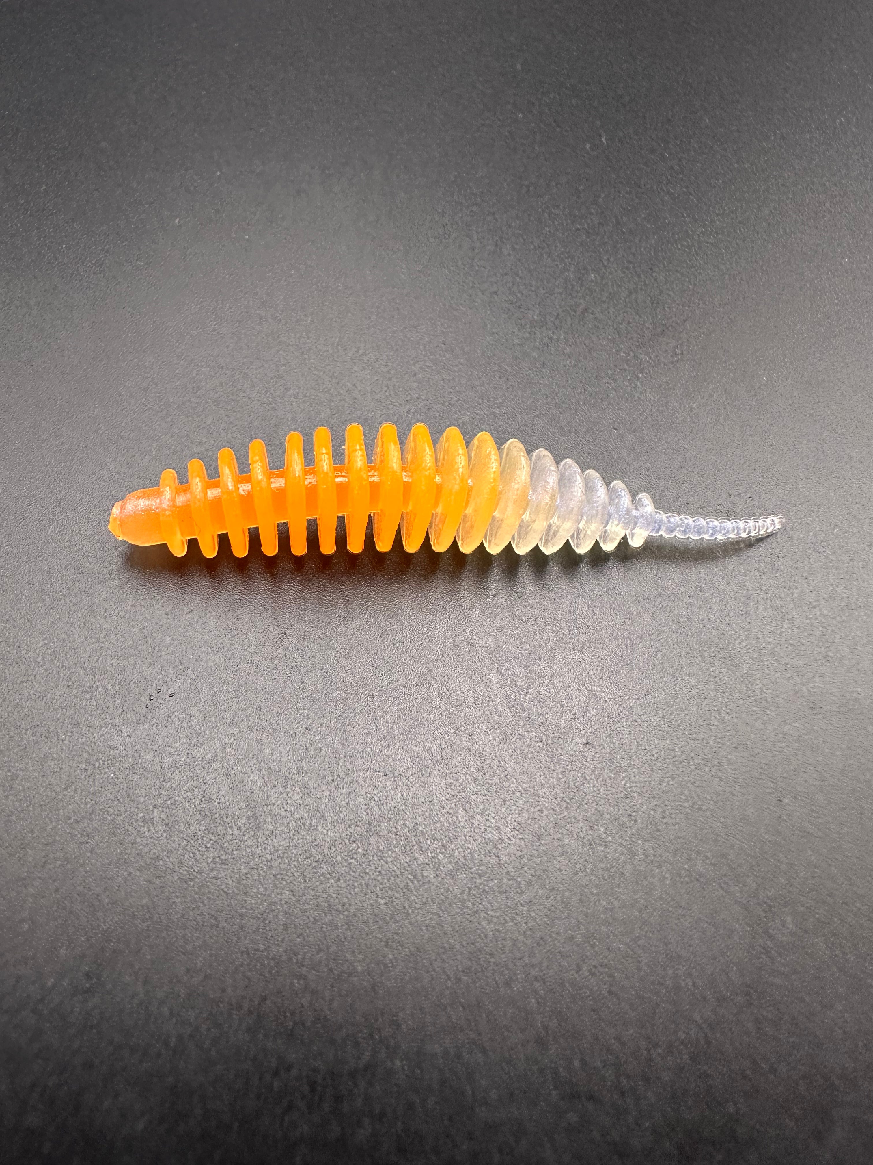 Troutworm2 (ArancioLight/Gost)5cm col.6