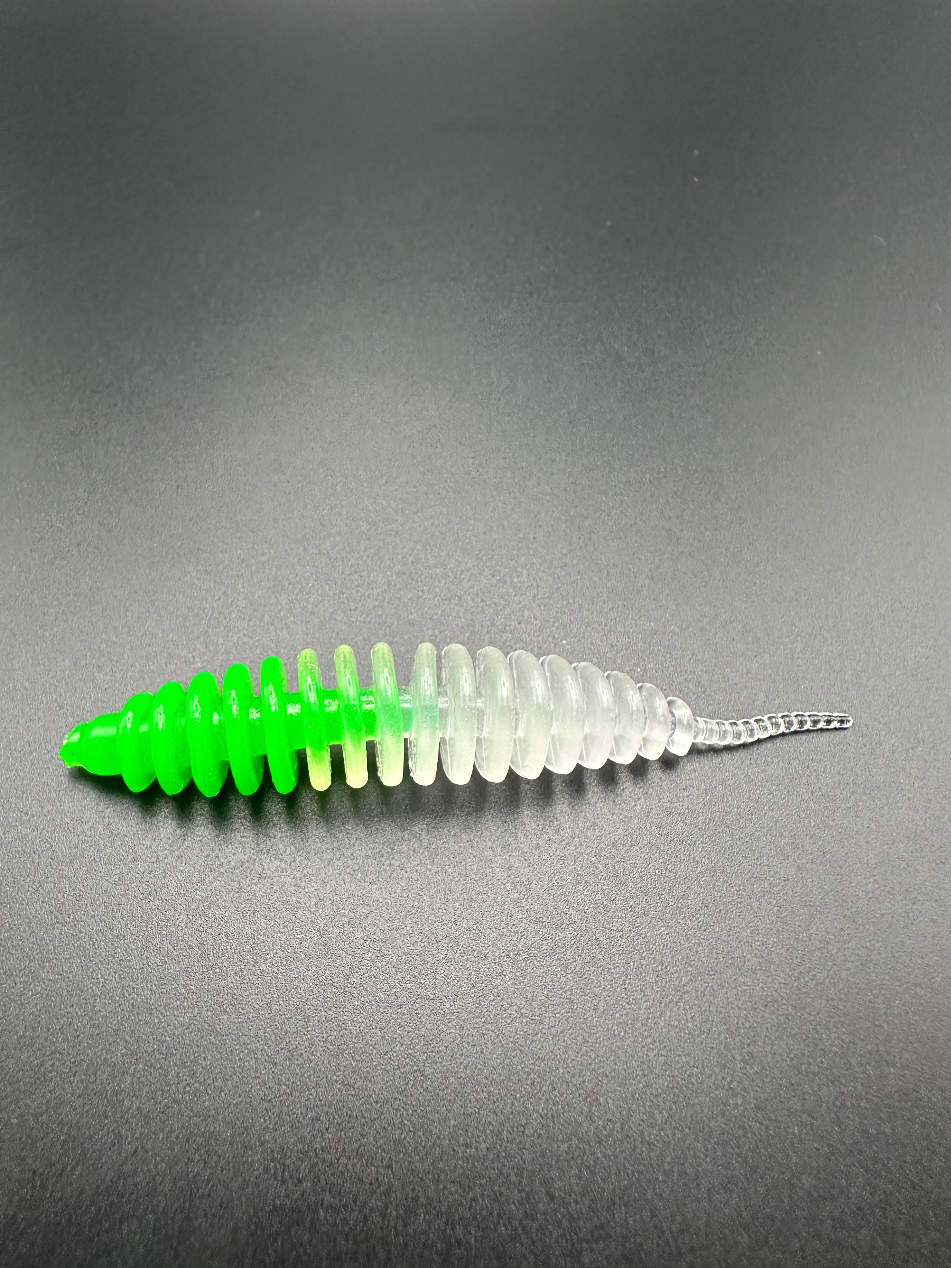 Troutworm GLOW (Verde light)col.1