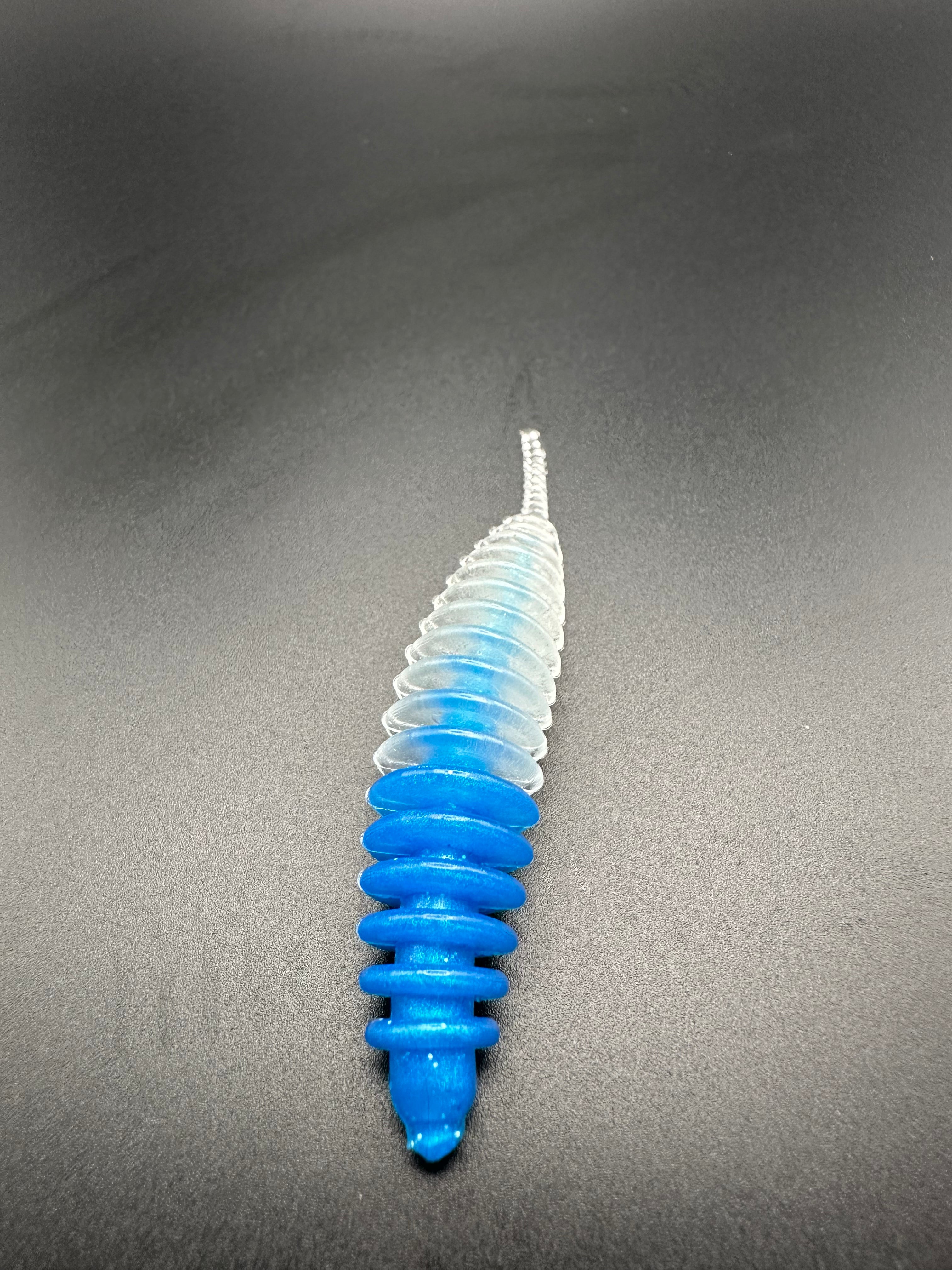 Troutworm GLOW (Blu night)col.2