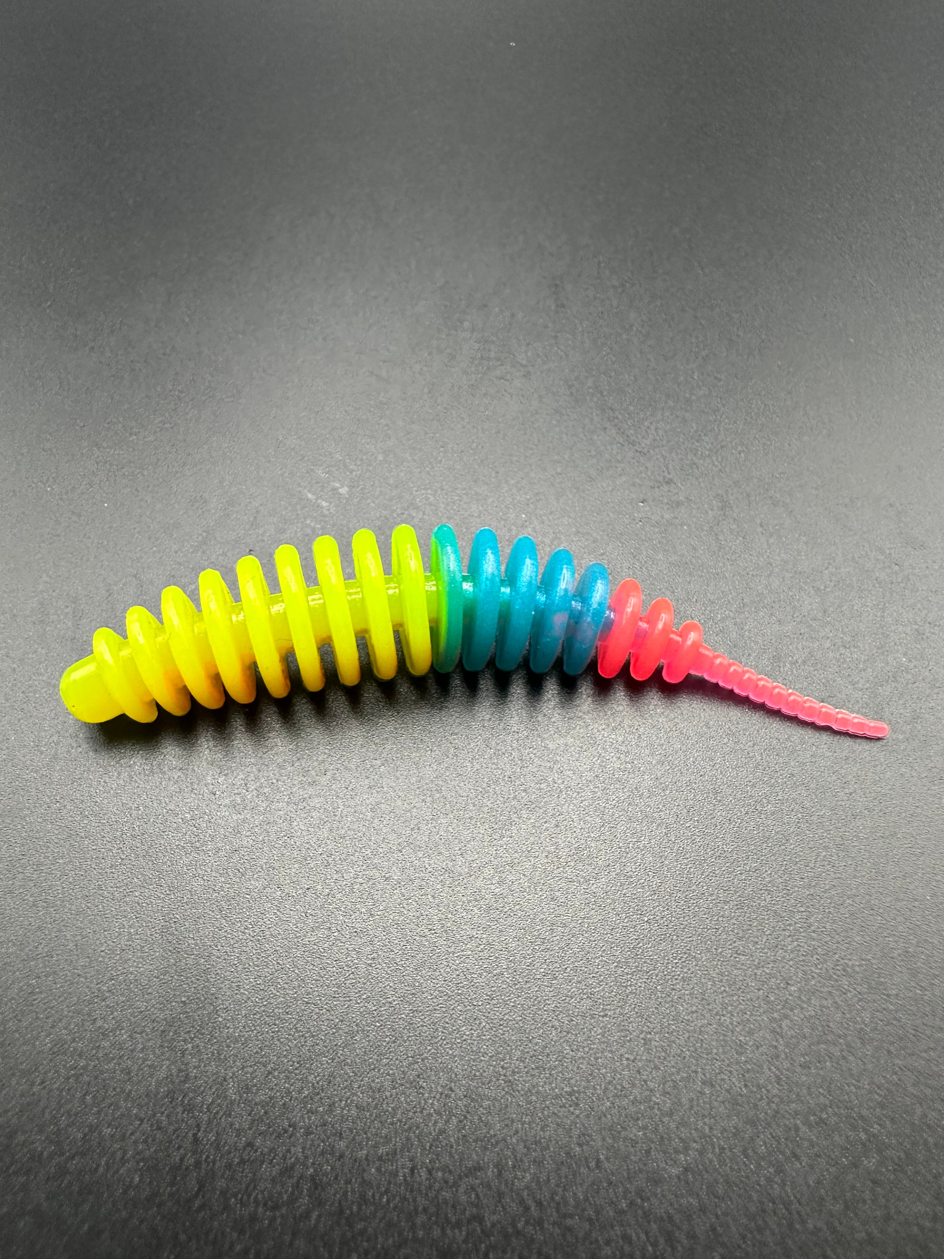 Troutworm3 (Giallo/Blu/Rosa)col.6